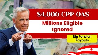 BREAKING: $4,000 OAS & CPP Payouts – Millions Eligible, Millions Ignored!