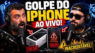 MOSTRAMOS o GOLPE do IPHONE AO VIVO! INACREDITÁVEL!