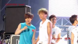 20120818 Seoul EXO-M Yixing in ending