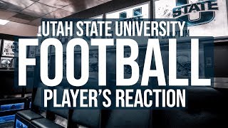 Utah State University Football Lockers | Player's Reaction & First Look