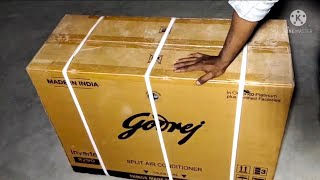 how to install split AC split AC kese lagaye goderj inverter AC unboxing fitting and review