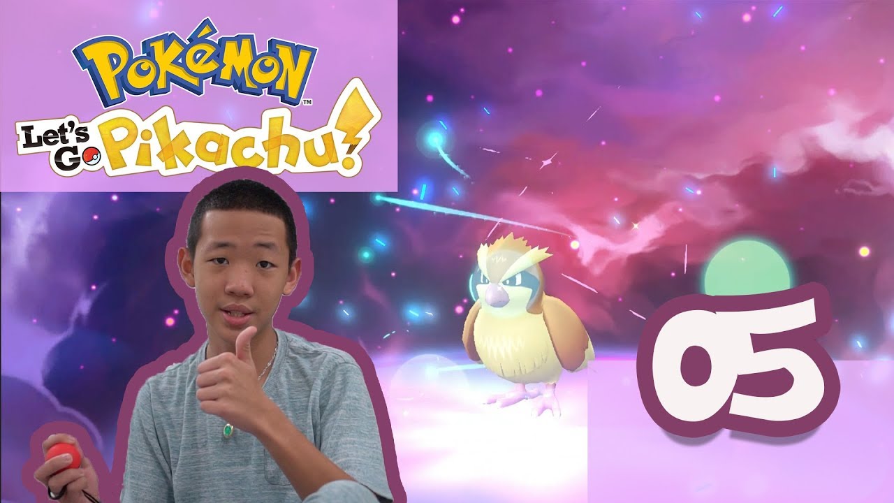 Pokémon Let’s Go Pikachu Ep.5 My Pidgey is evolving!!!