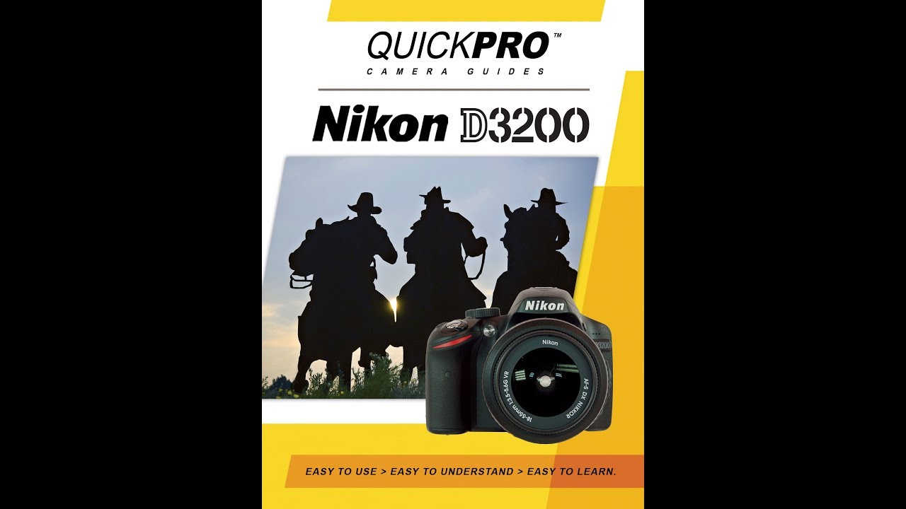 Nikon D3200 Instructional Guide by QuickPro Camera Guides - YouTube