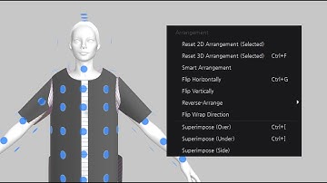 Marvelous Designer 9.5 Arrangement, Sewing & Simulation : Adjust Arrangement