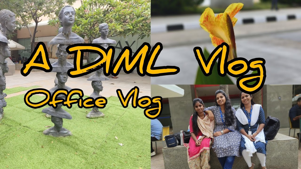 Diml Vlog DIML Vlog😇/Office Vlog/After Work from home first day of Office 🥳🥰 ...