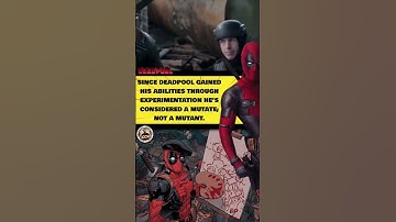 #deadpool is a #mutate and not a #mutant @CosmicComicHistory #marvel