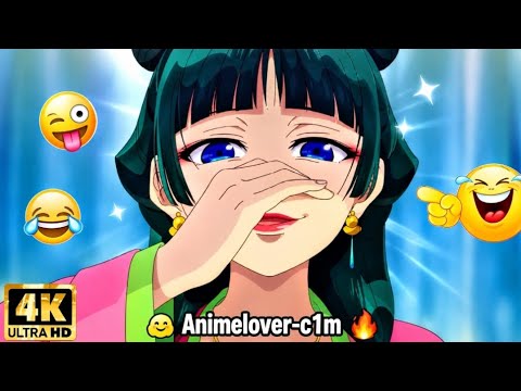 😂🔥 Kitne Maze Kiye The 🤣 | The Apothecary Diaries Funny Moments 😹✨|#maomao #jinshi #anime #animeedit