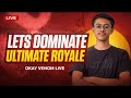 FASTEST 4 FINGER PLAYER IS LIVE BGMI WITH FACECAM | ULTIMATE ROYALE RANKPUSH TO LEGEND LIVE BGMI