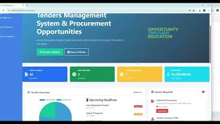 Tender Management System screenshot 5