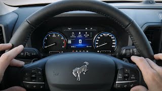 Steering Wheel and Cluster in the Ford Bronco Sport | 2022-2023 Bronco Sport