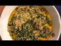 How To Cook Vegetable Soup || With Melon. #egusi #recipe