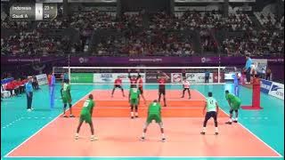 INDONESIA v SAUDI ARABIA | AUG 22 | 2018 ASIAN GAMES | MEN'S VOLLEYBALL | QUICK PLAY