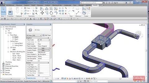 REVIT - MEP Fabrication Parts Revealed - CADclips
