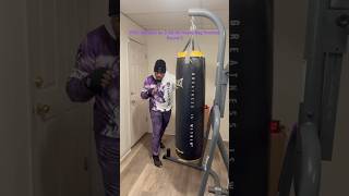Pov Workout On 3-26-26 Heavy Bag Punches Round 5