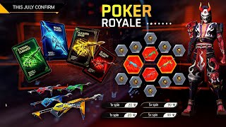 Finally All Poker Mp40 Return 💥😮 | All Evo Bundle return Event | free fire new event | ff new event screenshot 2