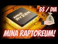 😳 4€ DIARIOS minando Raptoreum con CPU | GUIA para Windows ✅