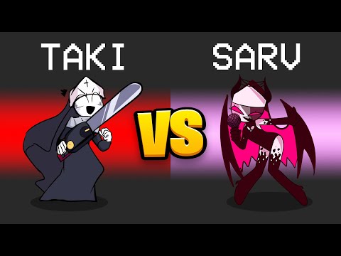 TAKI vs. SARVENTE Mod in Among Us...