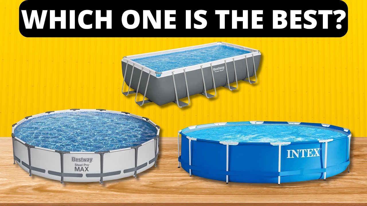 Best Above Ground Pools 2025 - (Watch This Before Buying)