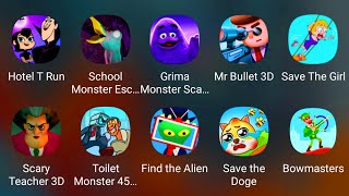 Grima Monster Scary - School Monster Escape - Hotel Transylvania Adventure - Android Gameplay screenshot 4