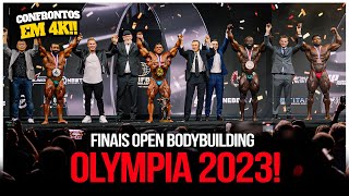 FINAIS OPEN BODYBUILDING OLYMPIA 2023!! | *confrontos em 4K*