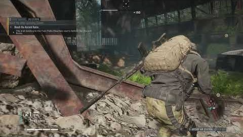 GHOST RECON BREAKPOINT | Investigate the crash site - Game Experience