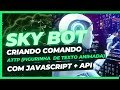 CRIANDO COMANDO DE FIGURINHA ANIMADA NO SKY BOT COM JAVASCRIPT - BOT DE WHATSAPP