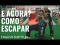 MATA LEÃO SENTADO NO BANCO - COMO SAIR - KRAV MAGA