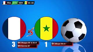 FRANCE VS SENEGAL , WORLD CUP, LIVE AUDIO COMMENTARY