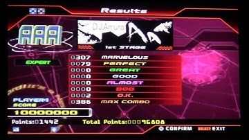 DDR Supernova AA Expert AAA PFC