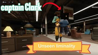 I got eaten by Captain Clark in Unseen liminality!!! -Roblox 