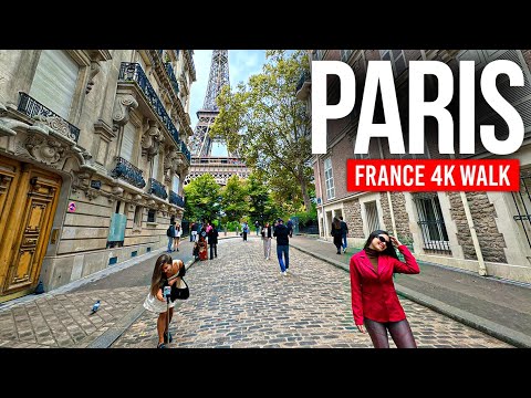 Paris, France | People randomly dancing on the Street | Walking Tour 4K