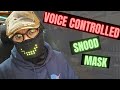 Electronic Voice Controlled Snood Face Mask😷 - based on the Voice Activated Jabbermask Kickstarter