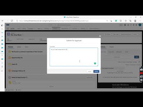 Error: No Applicable Approval Process Was Found