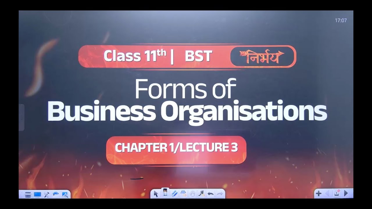 Forms of Business Organisations|Class 11 Business Studies|Chapter 2 L2