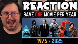 You Can Save Only One Movie from Each Year (1975-2025) Movie Quiz (This Was FUN!)