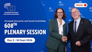 EESC Plenary Session – 608th – Day 2 – 24 September 2026