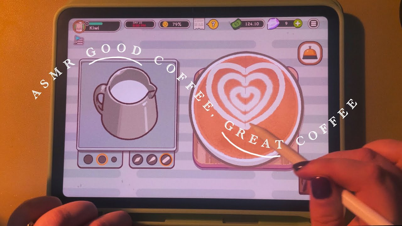 ASMR iPad Good Coffee, Great coffee ☕️✨