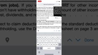 JobDiva Onboarding Portal W-4 Form Walkthrough (Mobile Device)