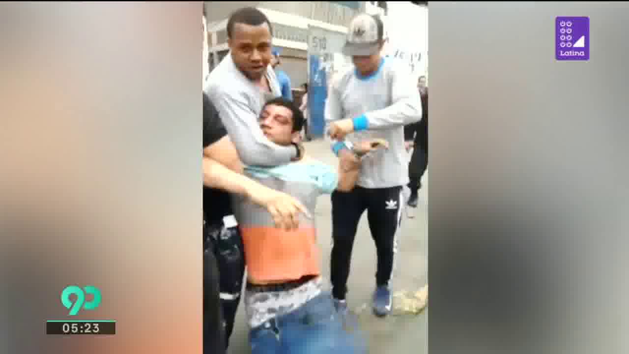 Asaltaba con un arma falsa y fingió ser venezolano para que lo liberen