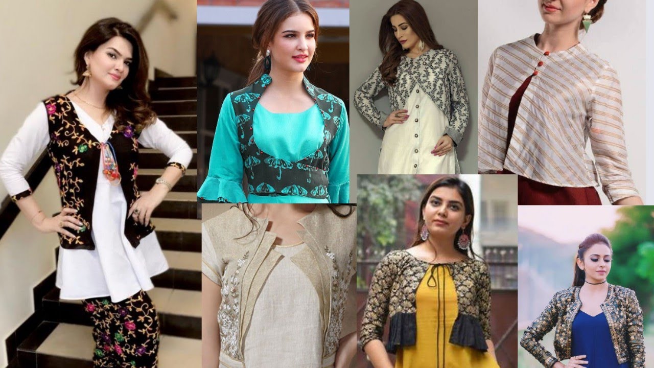 trendy koti designs for girls 2022/stylish koti ideas/short jacket kurti/short jacket/koti