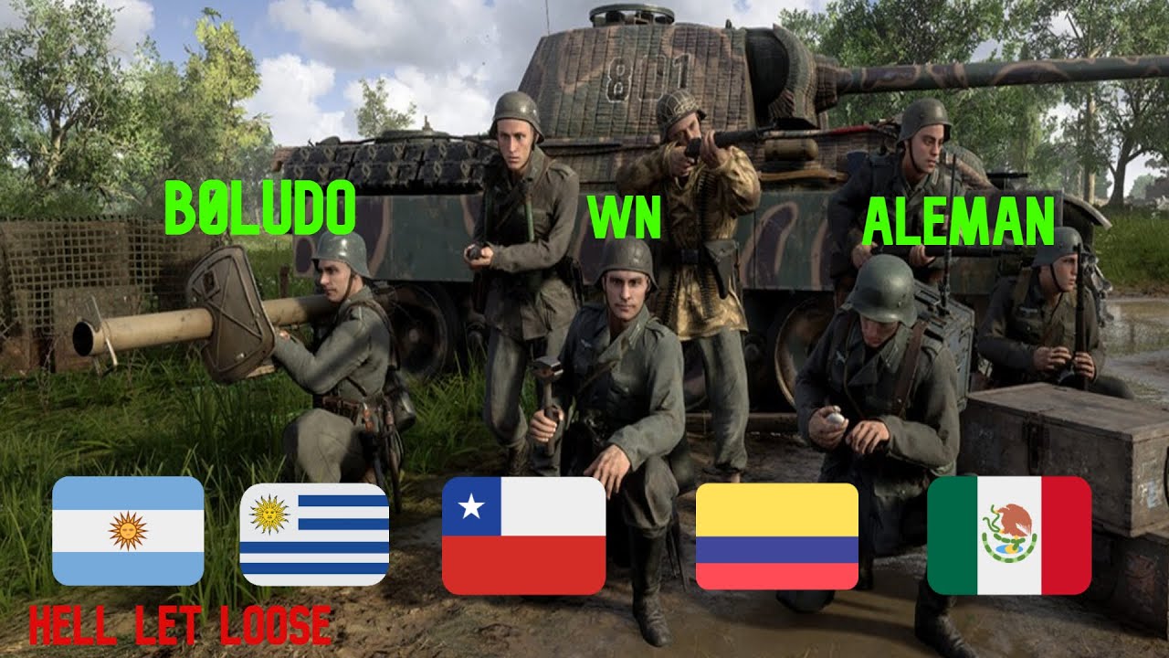 HELL LET LOOSE LATINOAMERICA en la II GUERRA MUNDIAL YouTube