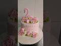Buck Cake Pink Buck Pink Flowers Asif Cake Studio Pastry Chef Fondant Cake 