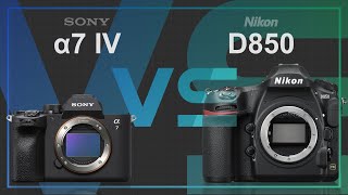 Sony alpha a7 IV vs Nikon D850