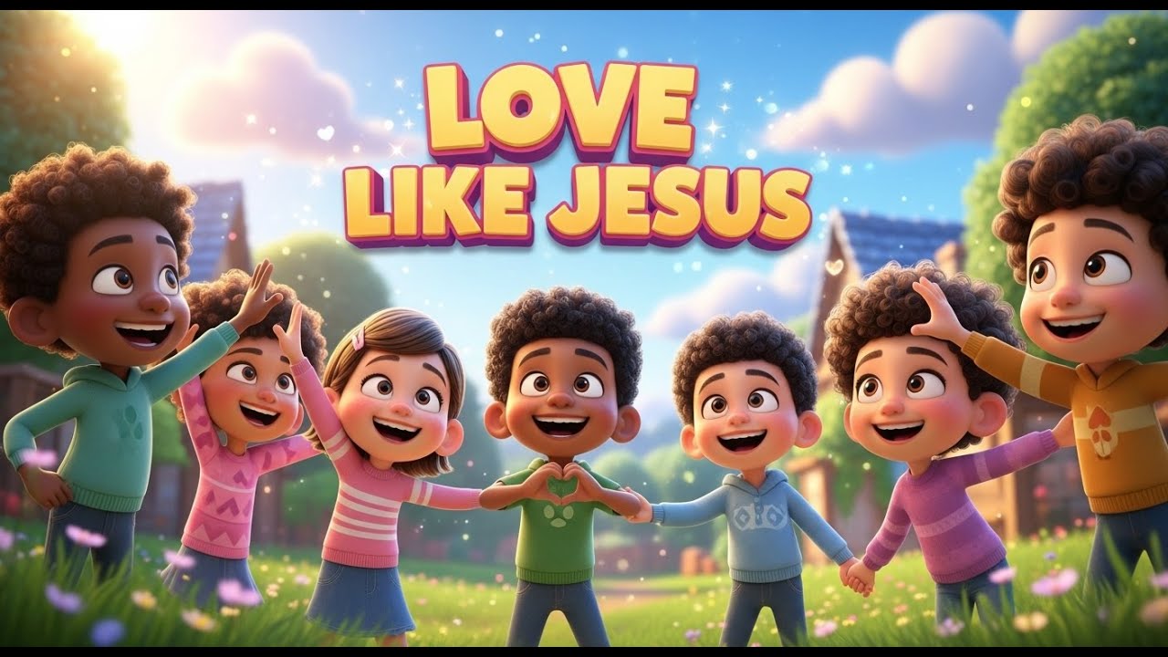 Love Like Jesus | Joyful Christian Song for Kids | Sing & Dance Bible Song