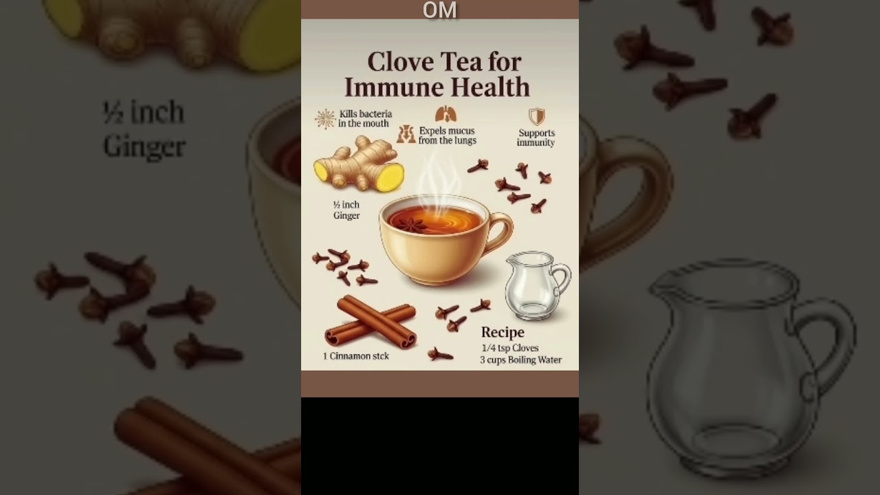Clove Tea For Strong Immunity 