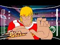 Supa Strikas - Match Day! ⚽ | Top 3 Matches: Season 4 | Compilation | Soccer Cartoon for Kids!