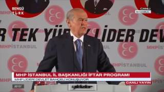 BAHÇELİ: SARAYLA ANLAŞTIĞIMIZ, PARTİLİ CUMHURBAŞKANLIĞINA \