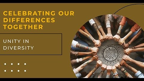 Unity in Diversity: Celebrating Our Differences Together #diversity #inclusion