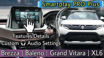 Brezza ZXI Plus Infotainment Features | Settings Details