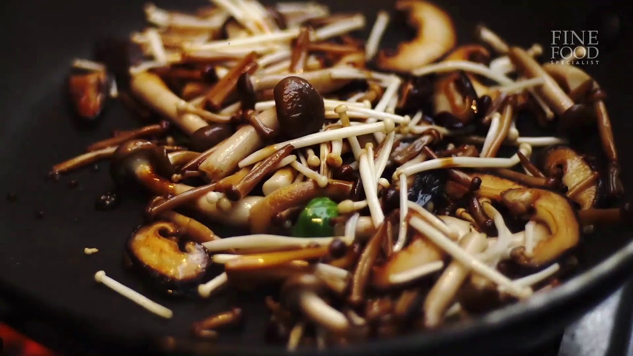 Japanese Wagyu Sirloin with a Mushroom Salad Recipe Drogo's Kitchen